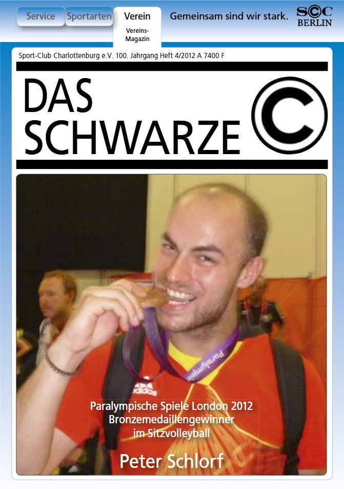 Titelbild Ausgabe 2012 IV