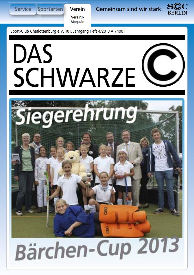 Titelbild Ausgabe 2013 IV